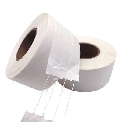 Wzmocniona taśma papierowa Kraft Biała taśma do pakowania z gumowanego papieru aktywowana mokrą wodą