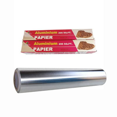 Rolki z folii aluminiowej do użytku domowego z nożem