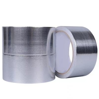 Ognioodporna taśma aluminiowa do izolacji termicznej HVAC Odporna na ciepło taśma z tkaniny z włókna szklanego