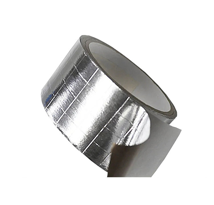 2-kierunkowa taśma aluminiowa FSK Wodoodporna żywica samoprzylepna Folia wzmocniona HVAC Taśma Scrim Kraft
