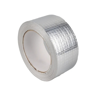 2-drożna taśma z folii aluminiowej wzmocnionej HVAC FS klej z żywicy kauczukowej