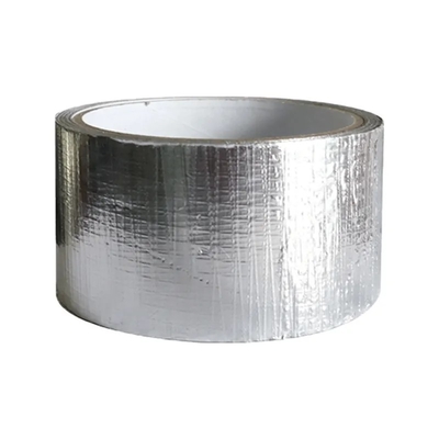 Wzmocniona izolacja termiczna Taśma z folii aluminiowej HVAC Laminowana taśma z siatki PE