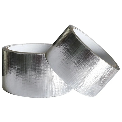 Taśma z folii aluminiowej HVAC Wzmocniona izolacja termiczna Laminowana taśma PE z siatki