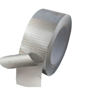Taśma z folii aluminiowej HVAC Wzmocniona izolacja termiczna Laminowana taśma PE z siatki