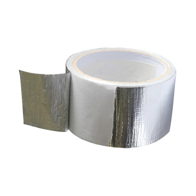 Wzmocniona izolacja termiczna Taśma z folii aluminiowej HVAC Laminowana taśma z siatki PE