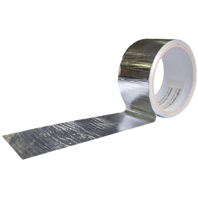 Wzmocniona izolacja termiczna Taśma z folii aluminiowej HVAC Laminowana taśma z siatki PE