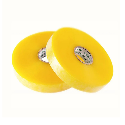 Niestandardowa przemysłowa taśma pakowa Bopp Heavy Duty Transparent Lemon Color