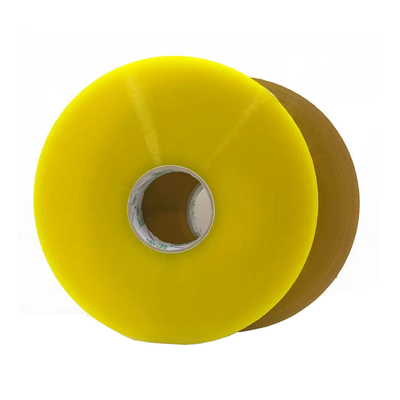 Niestandardowa przemysłowa taśma pakowa Bopp Heavy Duty Transparent Lemon Color