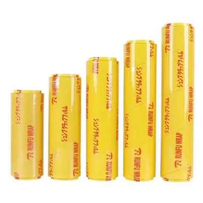 PVC Cling Kompostowalna folia stretch do przechowywania żywności Świeżość Niestandardowe opakowanie z tworzywa sztucznego Food Grade