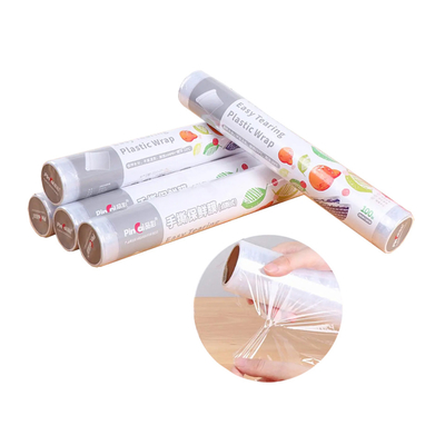 PE Eco Folia samoprzylepna Odporna na wysokie temperatury Breakpoint Plastikowa folia stretch Typ rozdarcia dłoni
