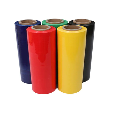 Kolorowa biodegradowalna folia stretch do palet z tworzywa sztucznego Jumbo Roll Machine