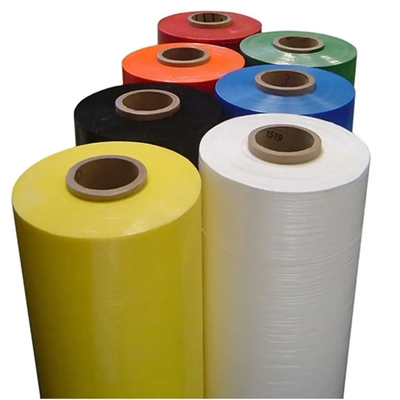 Kolorowa biodegradowalna folia stretch do palet z tworzywa sztucznego Jumbo Roll Machine