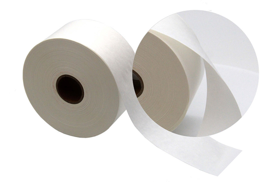 Brązowa taśma papierowa aktywowana wodą nadająca się do recyklingu Biała gumowana taśma papierowa, niewzmocniona