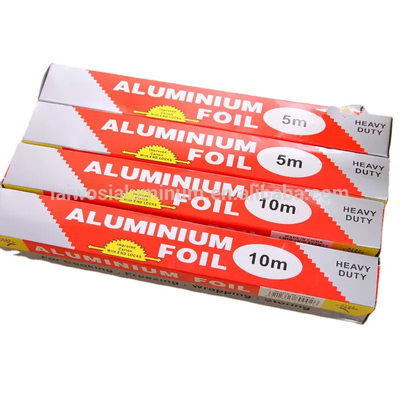Odporność na wysokie temperatury Folia aluminiowa Rolka Folia kuchenna do serwowania posiłków
