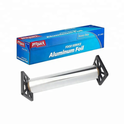 Rolka z folii aluminiowej do pieczenia żywności o dużej wytrzymałości z nożem piłokształtnym