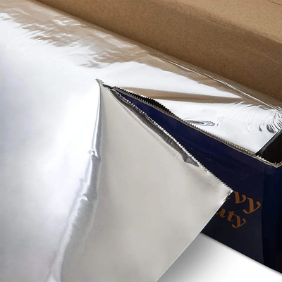 Domowa srebrna rolka folii aluminiowej o bardzo dużej wytrzymałości z piłą taśmową