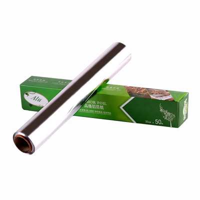 Rolki z folii aluminiowej do użytku domowego z nożem