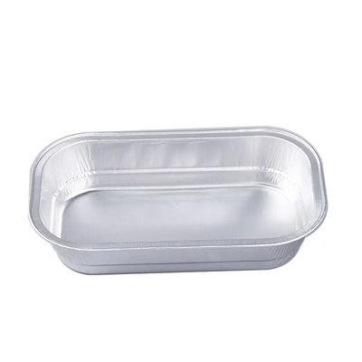 320 ml Pojemniki na żywność z folii aluminiowej Samolot Linia lotnicza Aluminiowa patelnia do zapiekanek z pokrywką