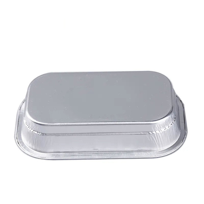 320 ml Pojemniki na żywność z folii aluminiowej Samolot Linia lotnicza Aluminiowa patelnia do zapiekanek z pokrywką