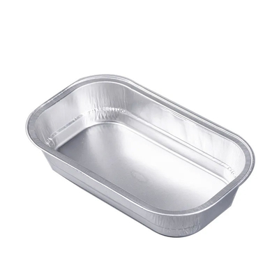 320 ml Pojemniki na żywność z folii aluminiowej Samolot Linia lotnicza Aluminiowa patelnia do zapiekanek z pokrywką