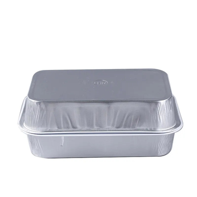 Jednorazowy pojemnik z folii aluminiowej o pojemności 350 ml z pokrywką