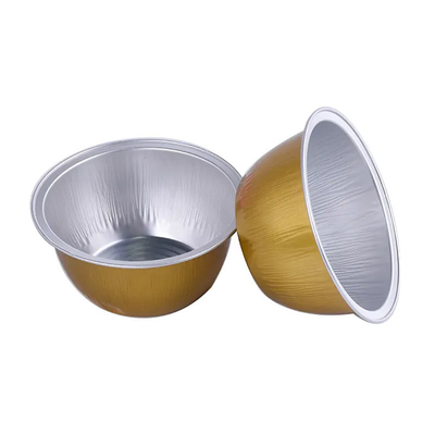 130ML jednorazowe pojemniki na żywność z folii aluminiowej plisowane foremki do pieczenia kolorowa miska na ciasto Pan