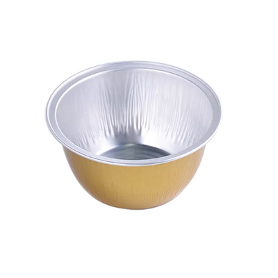 130ML jednorazowe pojemniki na żywność z folii aluminiowej plisowane foremki do pieczenia kolorowa miska na ciasto Pan